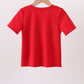 Red School Bus Smocked top