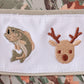 Camo Wildlife Embroidered Bubble