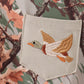 Camo Duck Embroidered Pocket Bubble