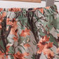 Camo Wildlife Embroidered Shorts Set