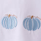 Blue Pumpkin Embroidered Gingham Shorts Set
