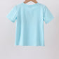 Blue Apple Smocked Top