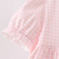 Pink Jack-O-Lantern  Applique Dress