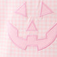 Pink Jack-O-Lantern  Applique Ruffle Bloomer Set