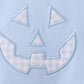Blue Jack-O-Lantern  Applique Romper
