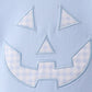 Blue Jack-O-Lantern  Applique Shorts Set