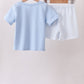Blue Jack-O-Lantern  Applique Shorts Set