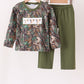 Camouflage Mallard Embroidery Pants Set