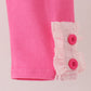 Pink Castle Embroidery Jacquard Pants Set