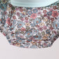 Blue Floral Bow Applique Bubble