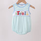 Blue Tool Smocked Stripe Bubble