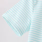 Blue Tool Embroidery Stripe Shirt