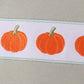 Sage pumpkin embroidery shorts set