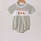 Sage pumpkin embroidery bubble