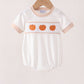 Khaki Pumpkin Embroidery Bubble