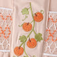 Khaki Pumpkin Smocked Bloomer Set