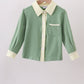 Sage button down shirt