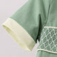 Sage smocked pants set
