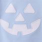 Blue Jack-O-Lantern  Applique Top