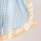 Hallo Fall Y'ALL Pumpkin Ruffle Shorts Set
