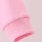 Pink bow pearl mom&me sweatshirt