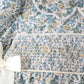 Sage Floral Smocked Bow Bubble