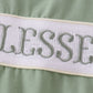 Sage Blessed Smocked Top