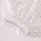 Pink Football Applique Ruffle Bubble