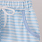 Blue Football Applique Shorts Set