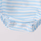 Blue Football Applique Bubble