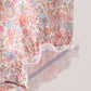 Pink Pumpkin Floral Embroidery Bubble