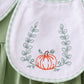 Sage Pumpkin Embroidered Dress