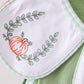 Sage Pumpkin Embroidered Bloomer Set