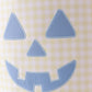 Yellow Pumpkin Applique Gingham Basket