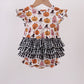 Pumpkin ruffle bubble