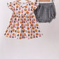 Pumpkin ruffle bloomer set