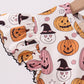 Pumpkin ruffle bloomer set