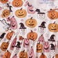 Pumpkin ruffle dress