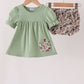 Camo Pumpkin Applique Bloomer Set