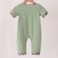 Camo Pumpkin Applique Romper