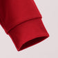 Maroon football bow sequin bubble