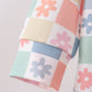 Pastel Daisy Checkerboard Jogger Set