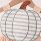 Khaki pumpkin applique bubble