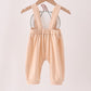 Khaki pumpkin applique romper