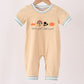 God is great god is good embroidery romper