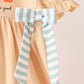 God is great god is good embroidery ruffle dress