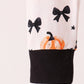Bow pumpkin bamboo pajama set