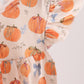 Pumpkin Bow Ruffle Bubble