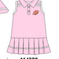 Pink football sequin dress