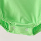 Green embroidery bubble